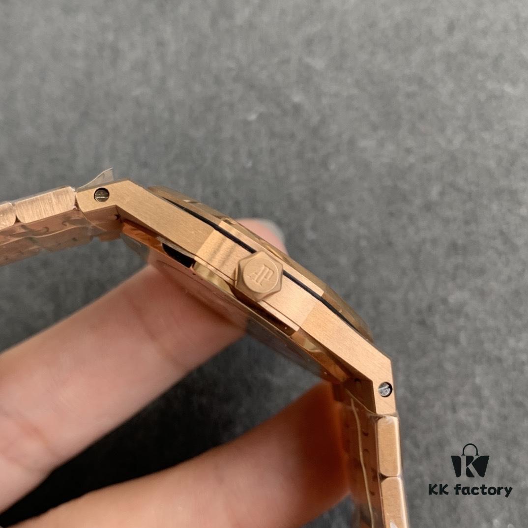 JF Production Arrives AP Women's Watch Hard to Find Even at Boutiques! Royal Oak Series Ladies' Watch with Model Number 67651ST.ZZ.1261ST.01