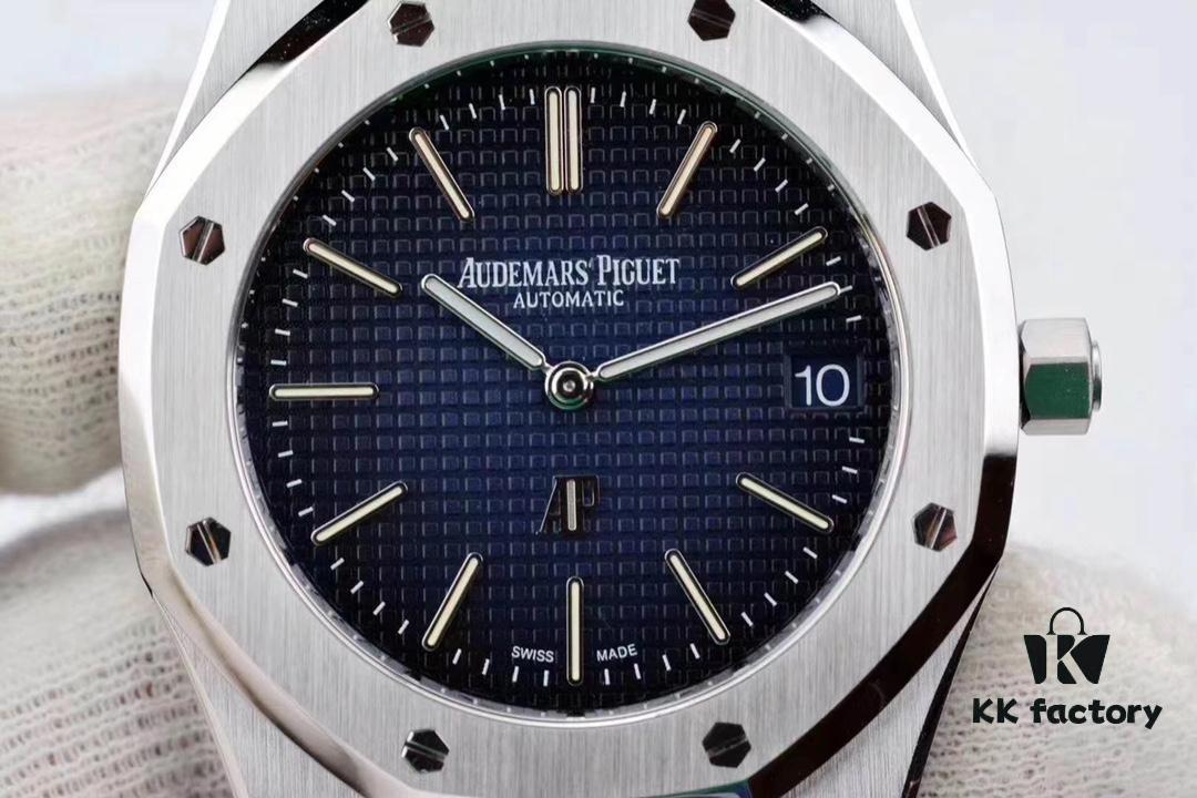 XF New Release: Royal Oak 15202 IP Ultra-Thin 'Smoked Blue' Custom Limited Edition, Limited to 150 Pieces