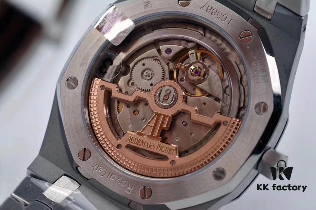 XF New Release: Royal Oak 15202 IP Ultra-Thin 'Smoked Blue' Custom Limited Edition, Limited to 150 Pieces