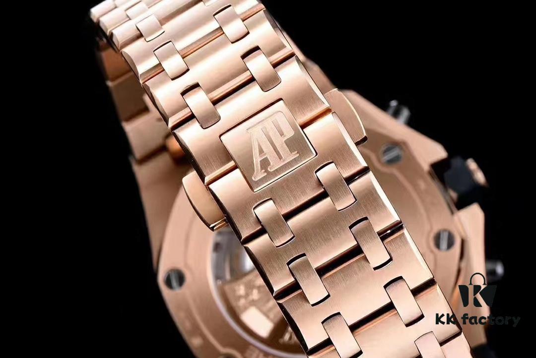 Limited Stock Arrived 🔥 JF Fine A P Royal Oak 26470 Ceramic Bezel Chronograph Series V2 Version 42mm