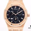TWA Release Latest Overseas Novelty - Finally a Replica Detox Version Arrives: Dual Time Zone, AP Audemars Piguet Royal Oak 26120ST.OO.1220ST.01, Featuring Caliber 2329/2846 Automatic Movement, 316L Stainless Steel Case, 41mm x 13.5mm, Scratch-Resistant Sapphire Crystal with Functions Including Hours, Minutes, Date, Power Reserve Indicator, Second Time Zone, and 24-Hour Display, Luminescent Hands, Original Folding Clasp with Clear Logo