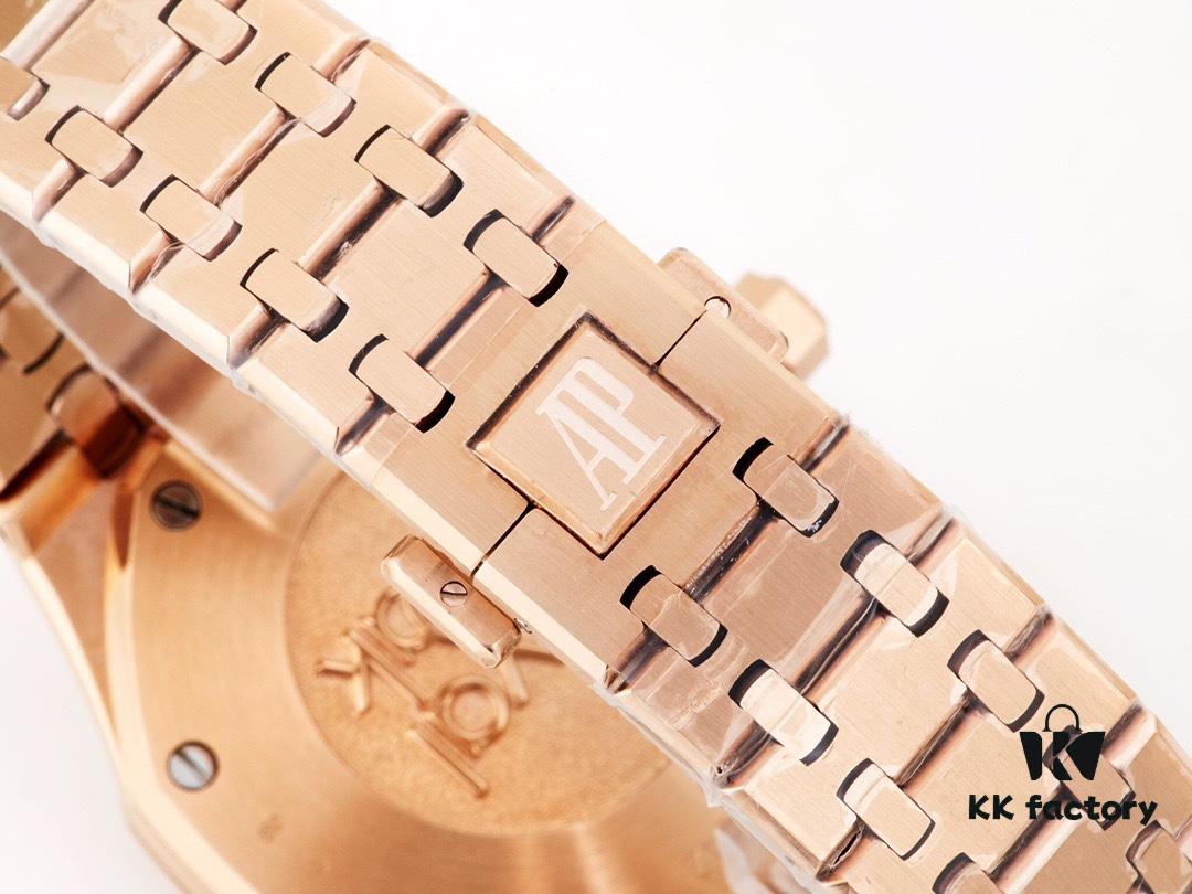 TWA Release Latest Overseas Novelty - Finally a Replica Detox Version Arrives: Dual Time Zone, AP Audemars Piguet Royal Oak 26120ST.OO.1220ST.01, Featuring Caliber 2329/2846 Automatic Movement, 316L Stainless Steel Case, 41mm x 13.5mm, Scratch-Resistant Sapphire Crystal with Functions Including Hours, Minutes, Date, Power Reserve Indicator, Second Time Zone, and 24-Hour Display, Luminescent Hands, Original Folding Clasp with Clear Logo