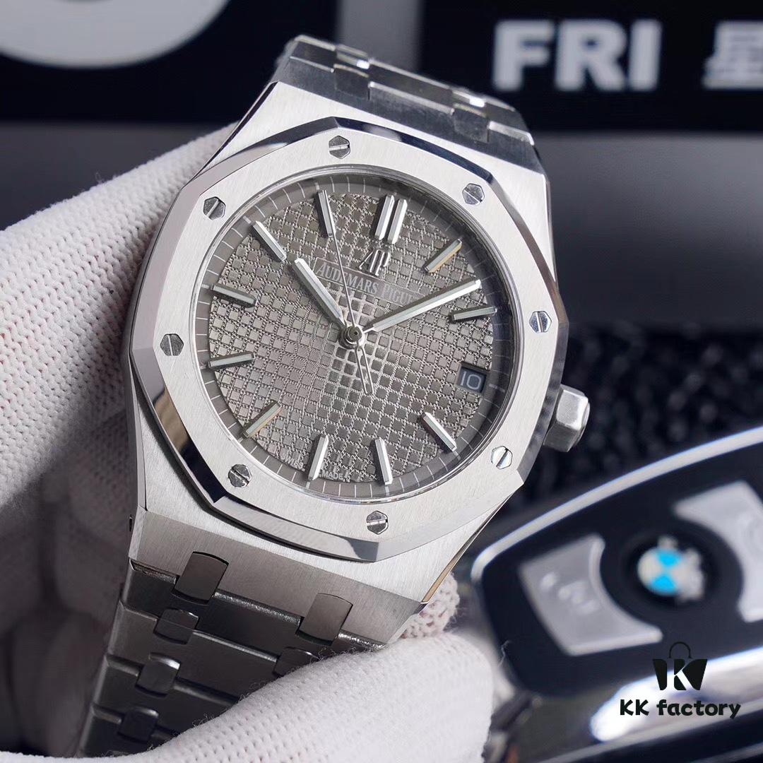 TW Taiwan Factory Royal Oak Series 15500ST Global Launch, Equipped with Brand New 9015-Based Calibre.4302 Original Movement