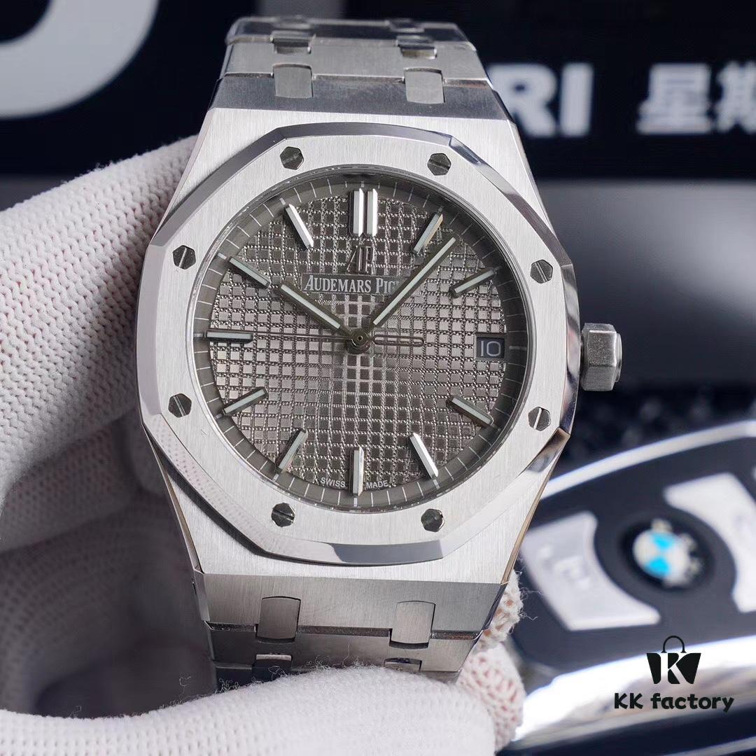 TW Taiwan Factory Royal Oak Series 15500ST Global Launch, Equipped with Brand New 9015-Based Calibre.4302 Original Movement