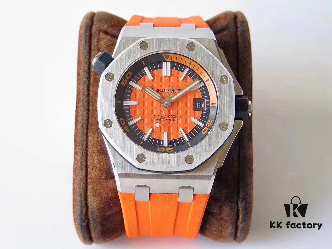 Limited Arrival [Color] JF Fine Royal Oak Fruit Dial Three-Hand Watch 42mm, Replica 3120 Movement