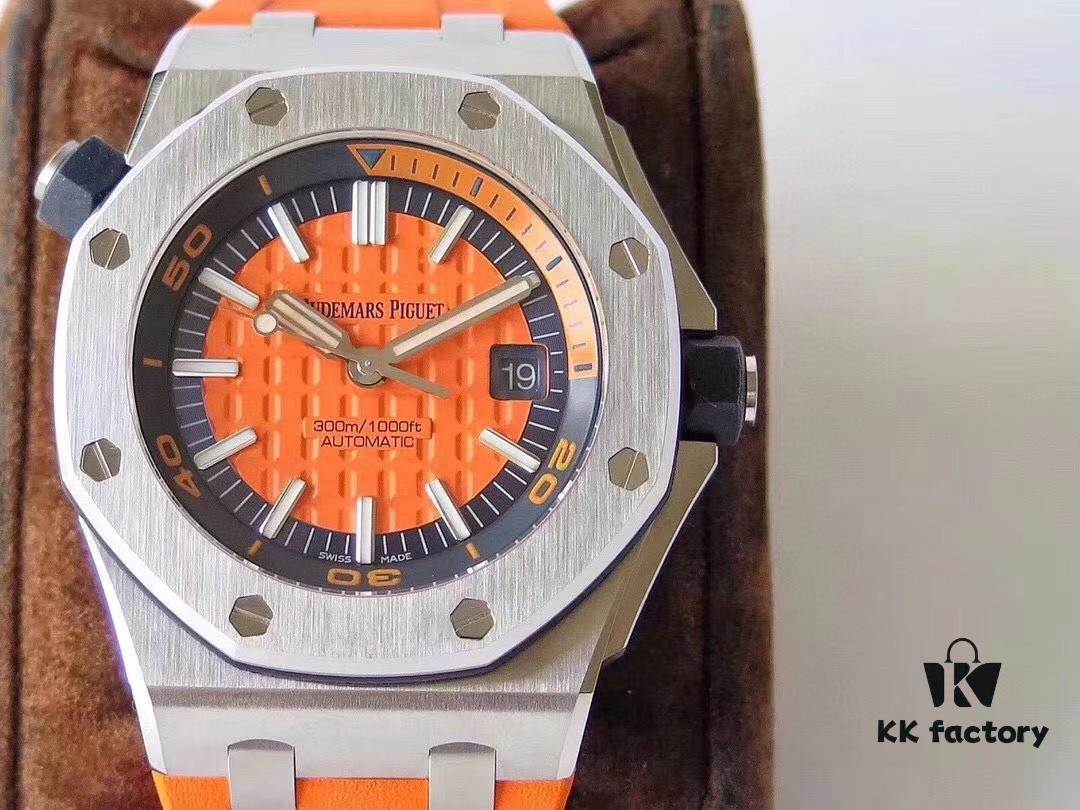 Limited Arrival [Color] JF Fine Royal Oak Fruit Dial Three-Hand Watch 42mm, Replica 3120 Movement