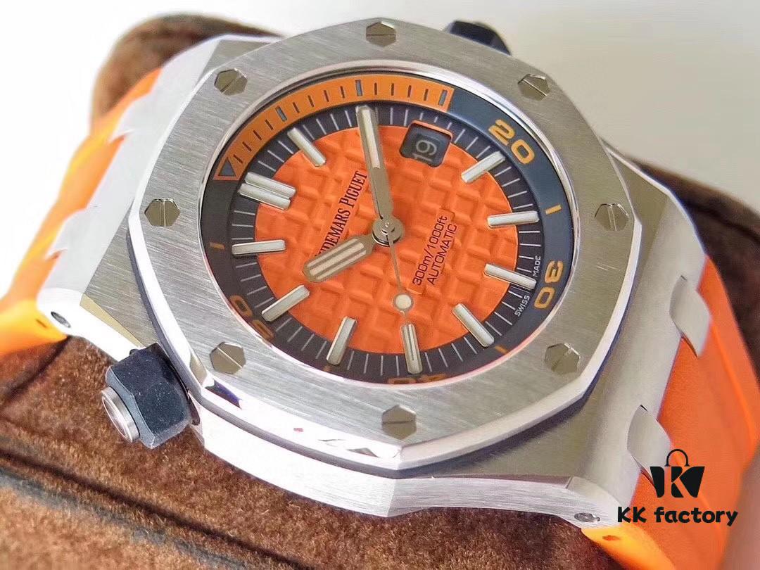 Limited Arrival [Color] JF Fine Royal Oak Fruit Dial Three-Hand Watch 42mm, Replica 3120 Movement