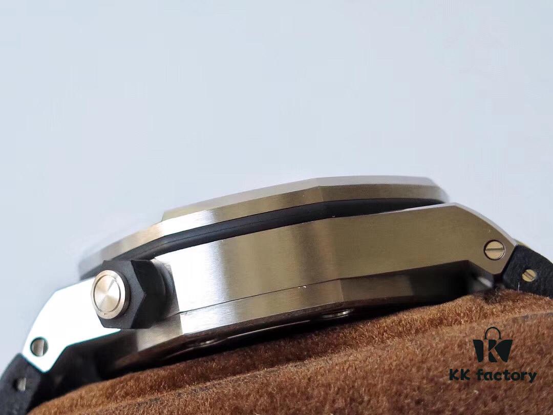 Limited Stock Arrival, JF Premium AP Royal Oak 15710 Series, 42mm Case Diameter, Equipped with Imported 9015 Movement Modified to 3120 Movement, Best Replica Version on the Market