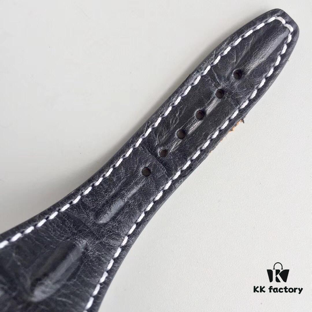 JF Fine Craftsmanship Audemars Piguet Royal Oak Offshore Series Panda Dial Chronograph Stainless Steel Bracelet Rubber Pushers Sapphire Crystal 7750 Modified with Small Seconds at 12 o'clock Position Movement 42mm