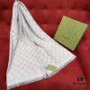 Classic Upgrade - Gray GUCI Double-Sided Jacquard Wool Scarf