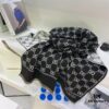 GUCCI (Gucci) 2021 Latest Masterpiece: Exquisite Double G Pattern Cashmere Scarf