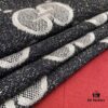 Gucci Unisex Wool Jacquard Scarf with Metallic Thread, Three Colors Available