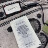 Gucci Unisex Wool Jacquard Scarf with Metallic Thread, Three Colors Available