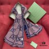 GUCCI 2021 Latest Scarf - Double-Sided Jacquard, Two-Tone Plaid Design, Must-Have Winter Accessory