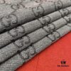 Classic Upgrade - Black Gray | GUCCI This is the Original Divine Aesthetic Design, So Elegant and Generous, Exceptionally Valuable, Double-Sided 3D Jacquard Technique, Wearable on Both Sides, 100% Wool, Extremely Soft, Non-Irritating to Skin, 48cm*180cm