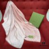 New Arrival - GUCCI Classic Style Scarf, 80% Wool and 20% Mulberry Silk, 140*140CM