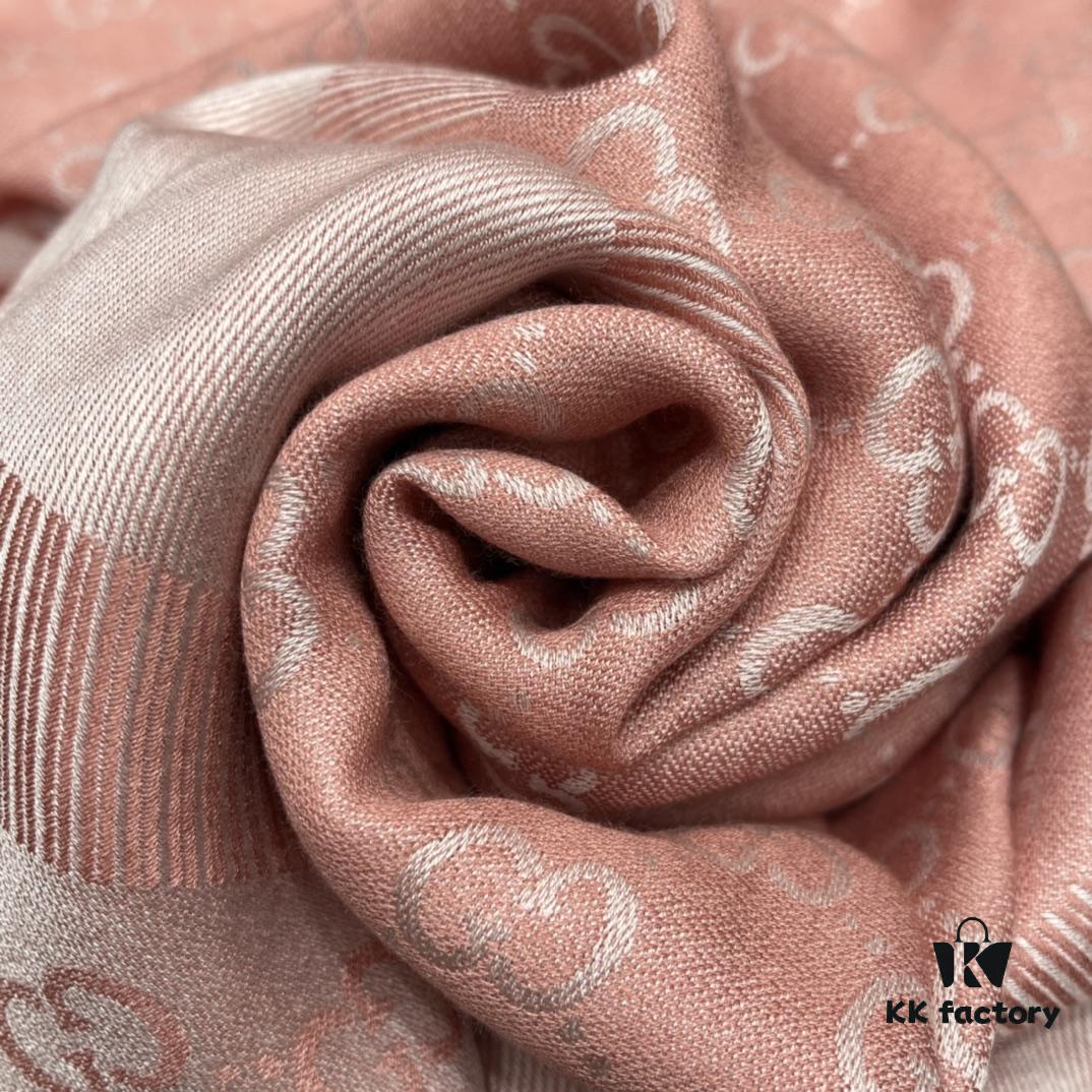 New Arrival - GUCCI Classic Style Scarf, 80% Wool and 20% Mulberry Silk, 140*140CM