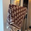 Gucci Premium Original Stock Large Scarf 140x140 cm - New 2022 Double-Sided Classic Print in Dual Colors
