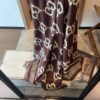 Gucci Premium Original Stock Large Scarf 140x140 cm - New 2022 Double-Sided Classic Print in Dual Colors