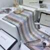 Gucci GG Jacquard Double-Sided Shawl - Limited Edition, 100% Wool, Classic and Timeless Design