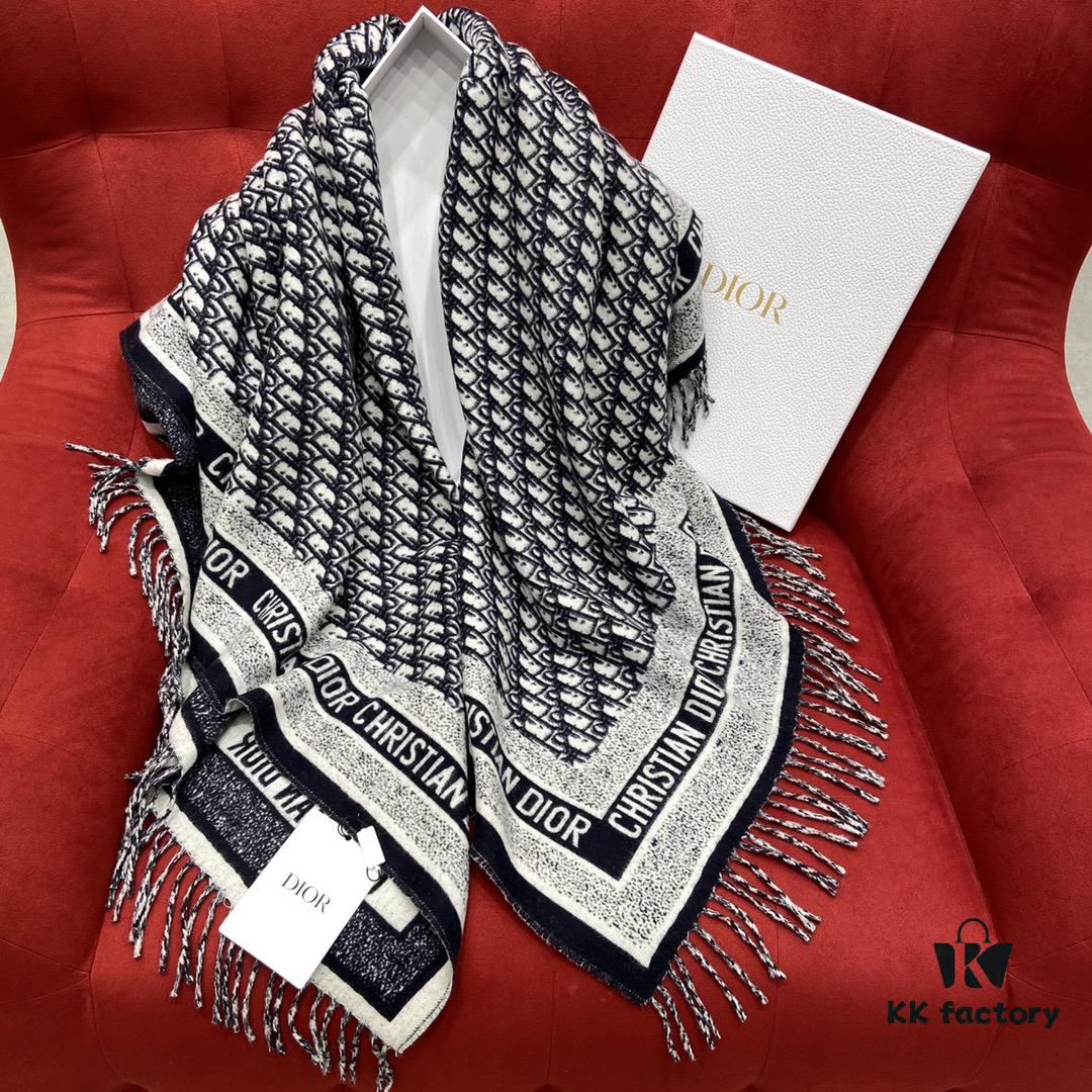 Dior Classic Floral Print Shawl – A Must-Have Accessory