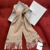 Khaki Dior Winter Must-Have Super Classic Cashmere Scarf