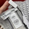 Dior Gray Winter Super Hard-to-Find Classic Cashmere Scarf