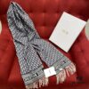 Blue Dior Winter Must-Have Classic Cashmere Scarf
