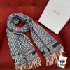 Blue Dior Winter Must-Have Classic Cashmere Scarf