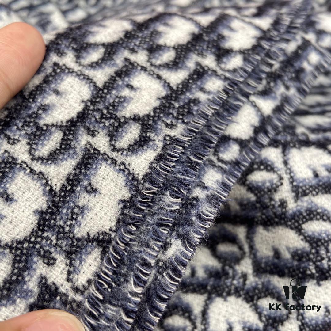 Dior Classic Elegant Shawl - Pure Cashmere Hooded Wrap, Soft and Skin-Friendly, Perfect for Styling - 70*150cm, 100% Cashmere