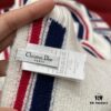 Dior Alpine Lucky Star Scarf 70% Wool and 30% Cashmere Jacquard Knit Warm Soft and Smooth Unisex Lightweight Scarf 30*200CM