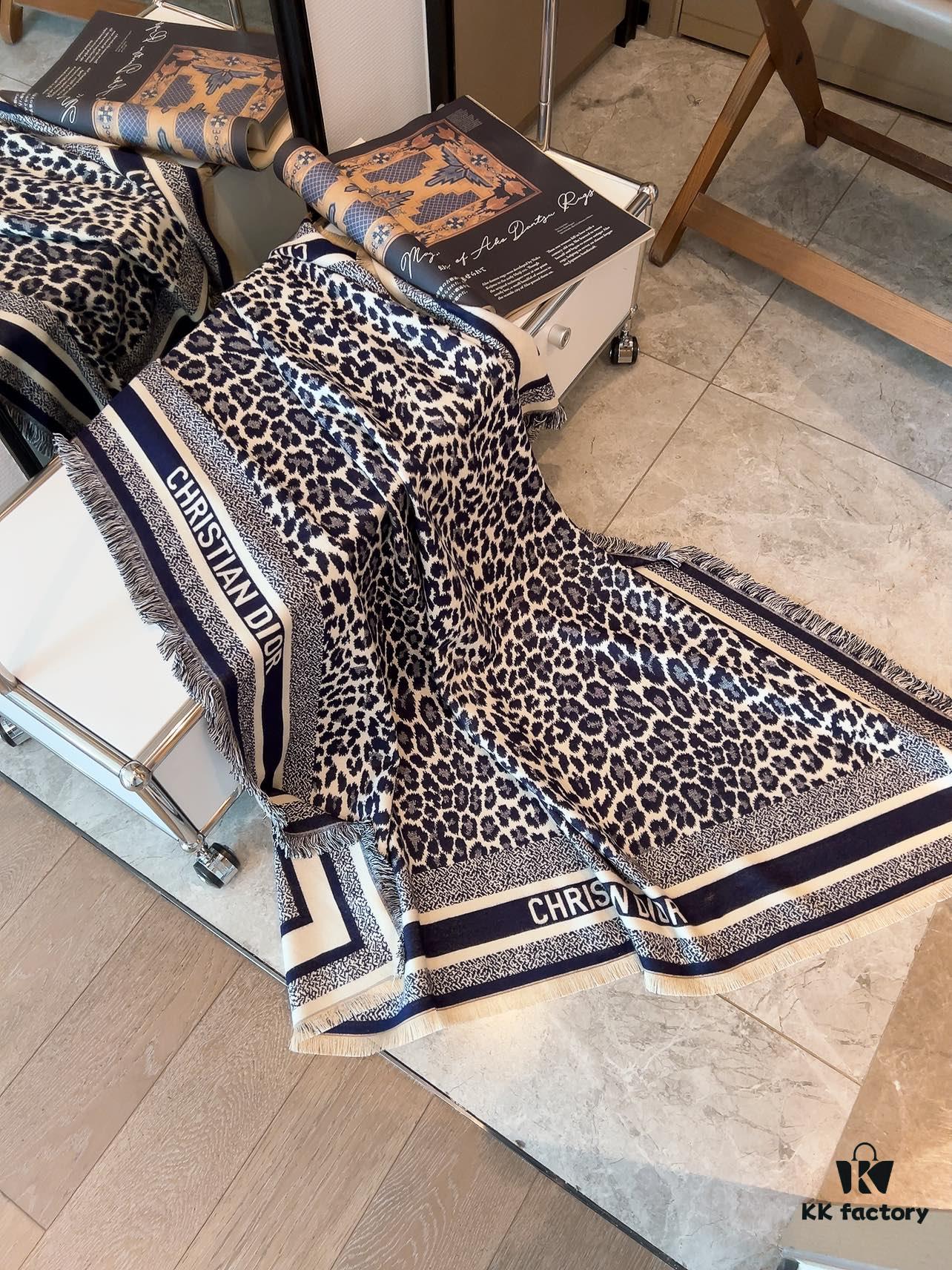 New Arrival! Pure Dior Chic: A Perfect Blend of Leopard Print and Logo Elegance