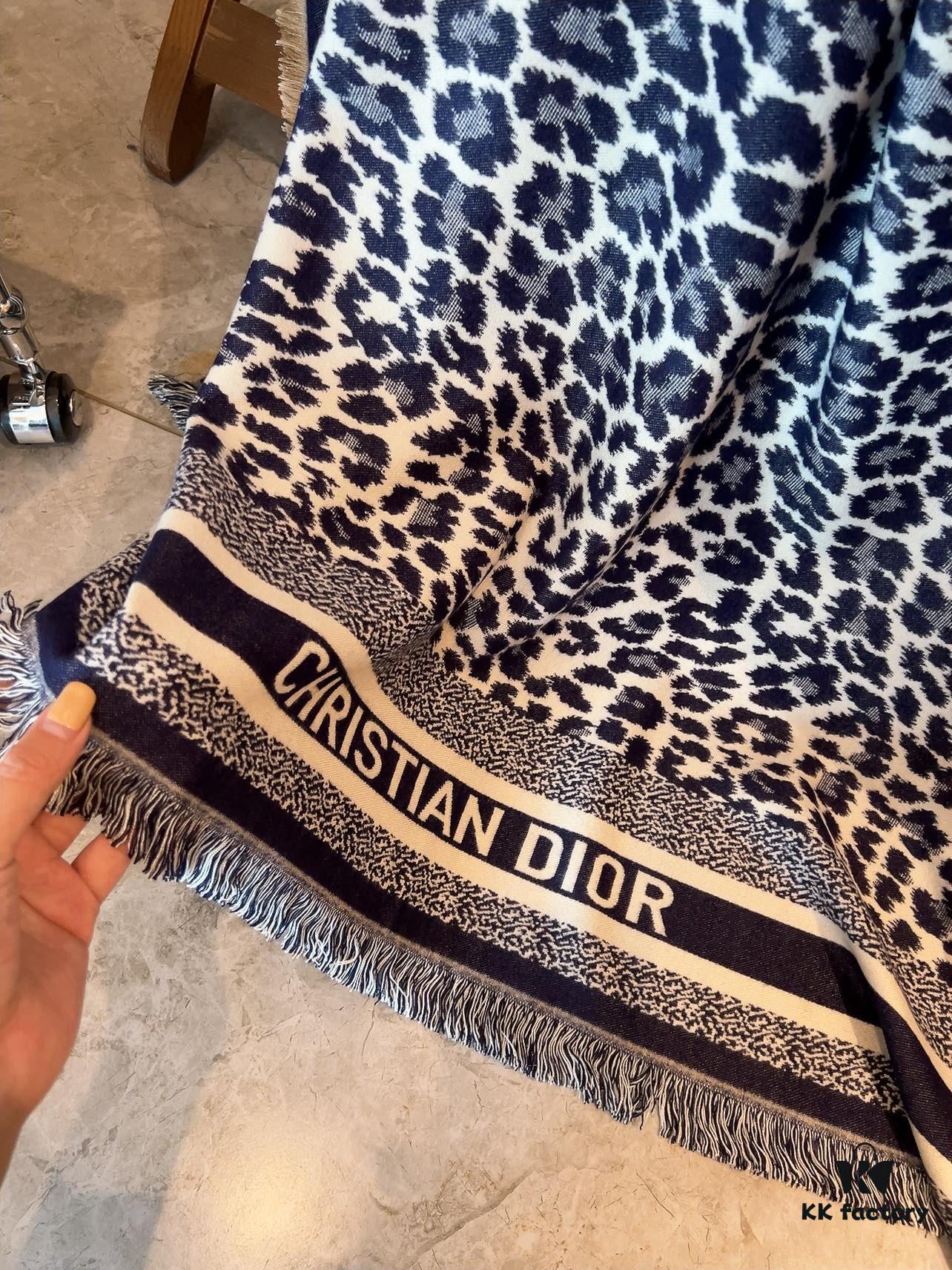 New Arrival! Pure Dior Chic: A Perfect Blend of Leopard Print and Logo Elegance