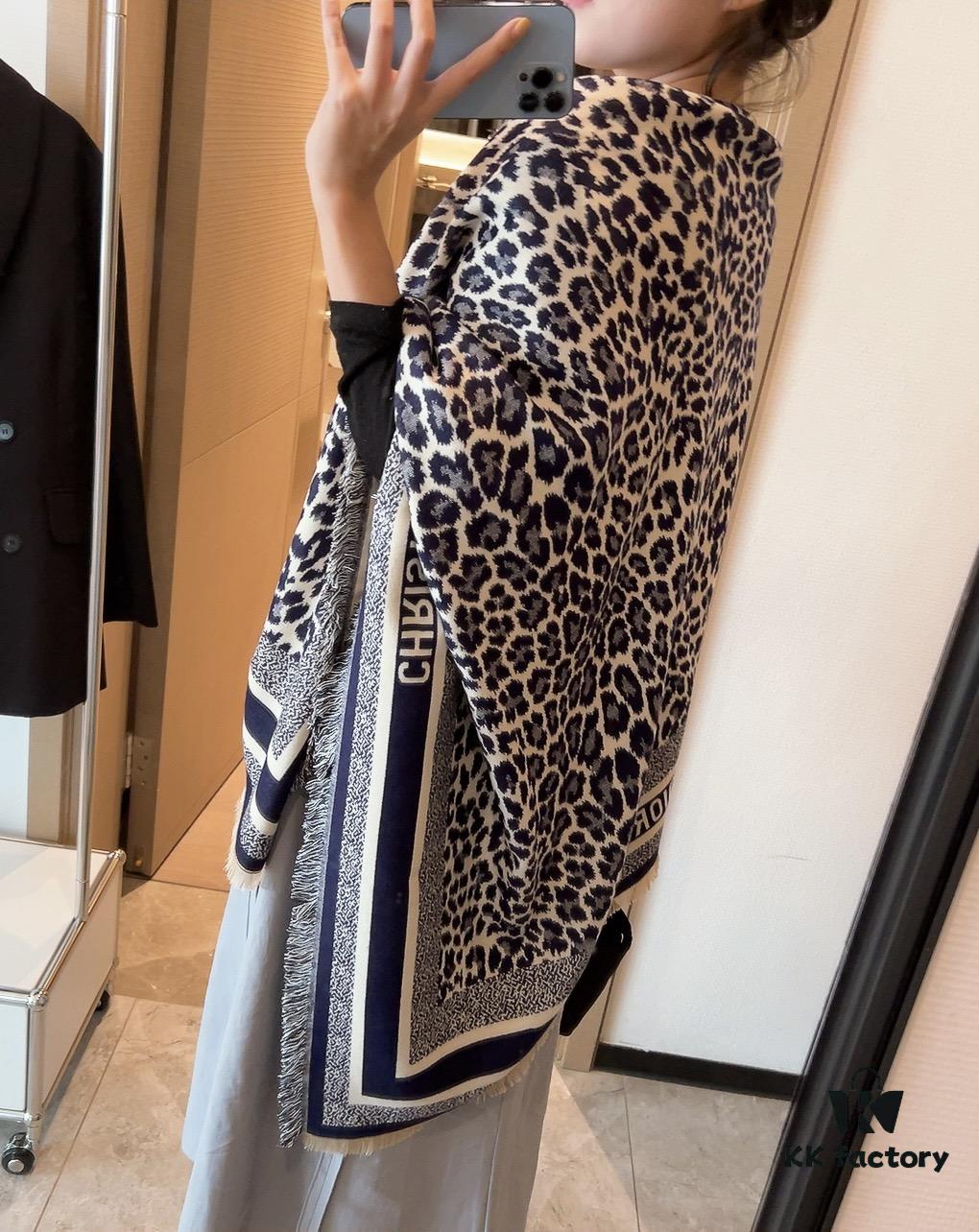 New Arrival! Pure Dior Chic: A Perfect Blend of Leopard Print and Logo Elegance