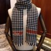 Dior Hot-Selling New Checkered Pattern Scarf, Celebrity Favorite, Classic and Timeless Design