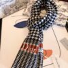 Dior Hot-Selling New Checkered Pattern Scarf, Celebrity Favorite, Classic and Timeless Design