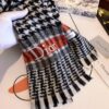 Dior Hot-Selling New Checkered Pattern Scarf, Celebrity Favorite, Classic and Timeless Design