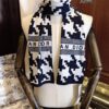Dior High-End Cashmere Knit Scarf, Synchronized with Boutique Collection