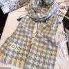 Dior Bestseller Continues! Celebrity-Favorite New Houndstooth Scarf