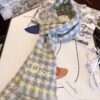 Dior Bestseller Continues! Celebrity-Favorite New Houndstooth Scarf