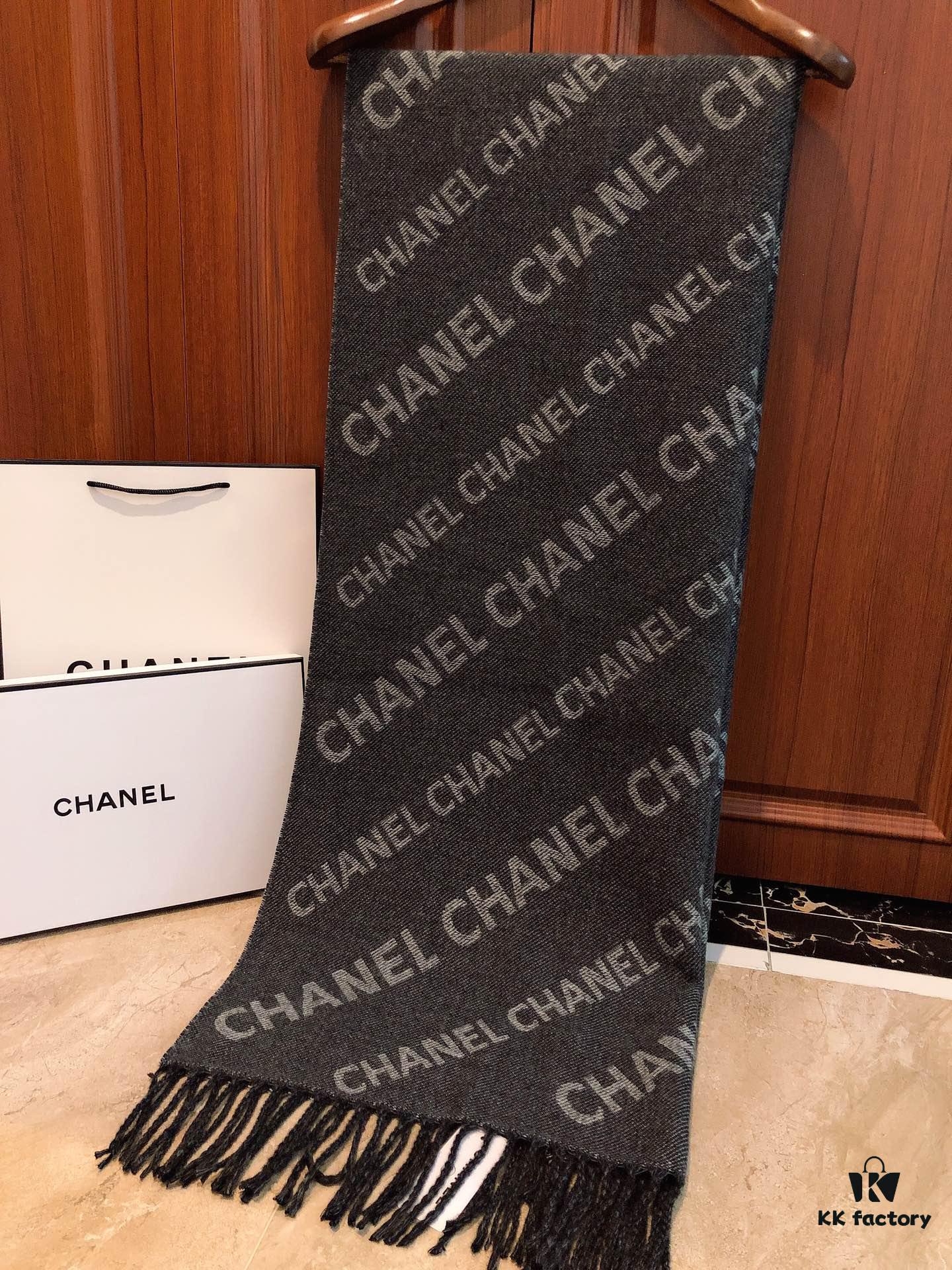 CHANEL Latest Scarf, Super Soft and Stylish Double-Sided Design!