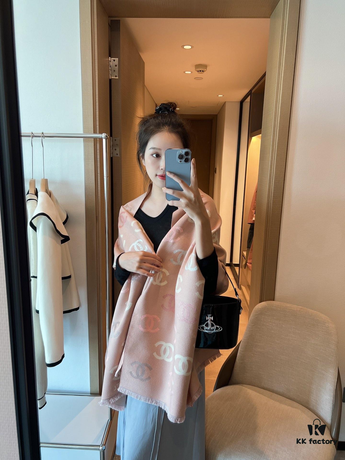 CHANEL Highlight Recommendation! Luxurious, Comfortable and Stylish Cashmere Scarf with Unique Elegance