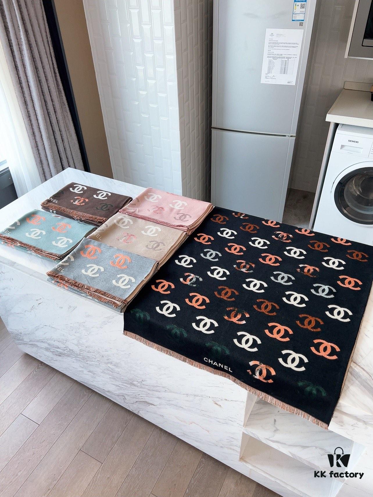 CHANEL Highlight Recommendation! Luxurious, Comfortable and Stylish Cashmere Scarf with Unique Elegance