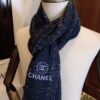 CHANEL Wool Scarf - Pure Color Luxury Design, Extremely Soft and Lightweight with Airy Volume