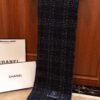 CHANEL Wool Scarf - Pure Color Luxury Design, Extremely Soft and Lightweight with Airy Volume