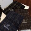 CHANEL Wool Scarf - Pure Color Luxury Design, Extremely Soft and Lightweight with Airy Volume