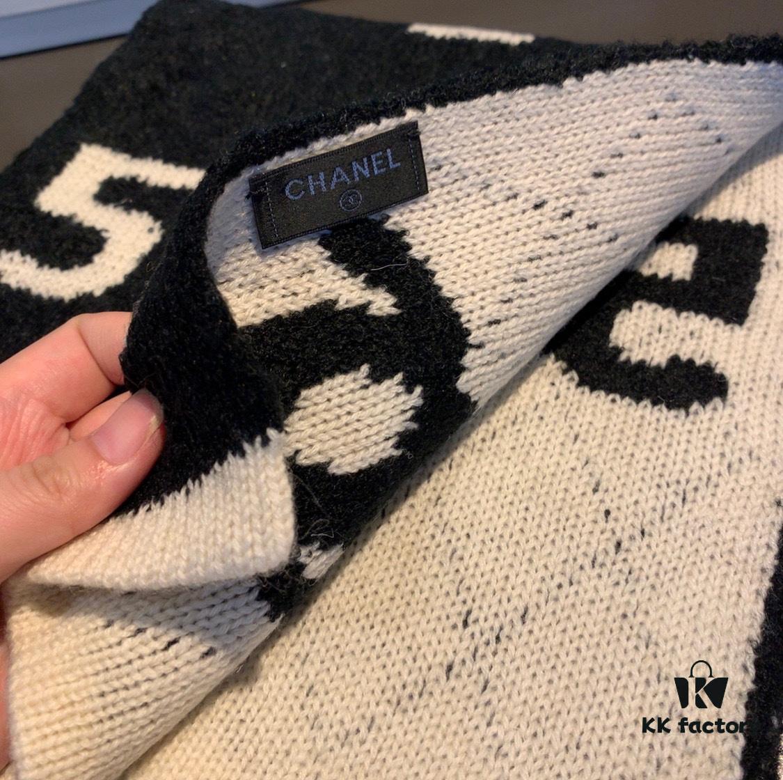 Chanel New Arrival Cashmere Embroidered Shawl