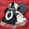 CHANEL Gradient Shawl Great Value – Dual Purpose Shawl Scarf, Elegant and Soft, 53% Cashmere 47% Wool, 70*200CM