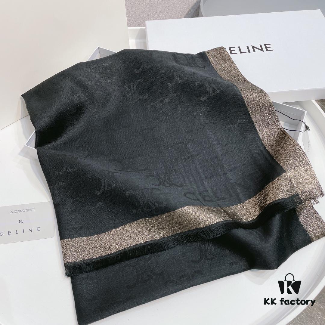 CELINE Limited Edition Gold Thread Collection Arrival 💋💋 Subtle Shimmer Effect, Exuding Luxury with Excellent Texture and Supreme Tactile Comfort, Showcasing Refined Simplicity in Design