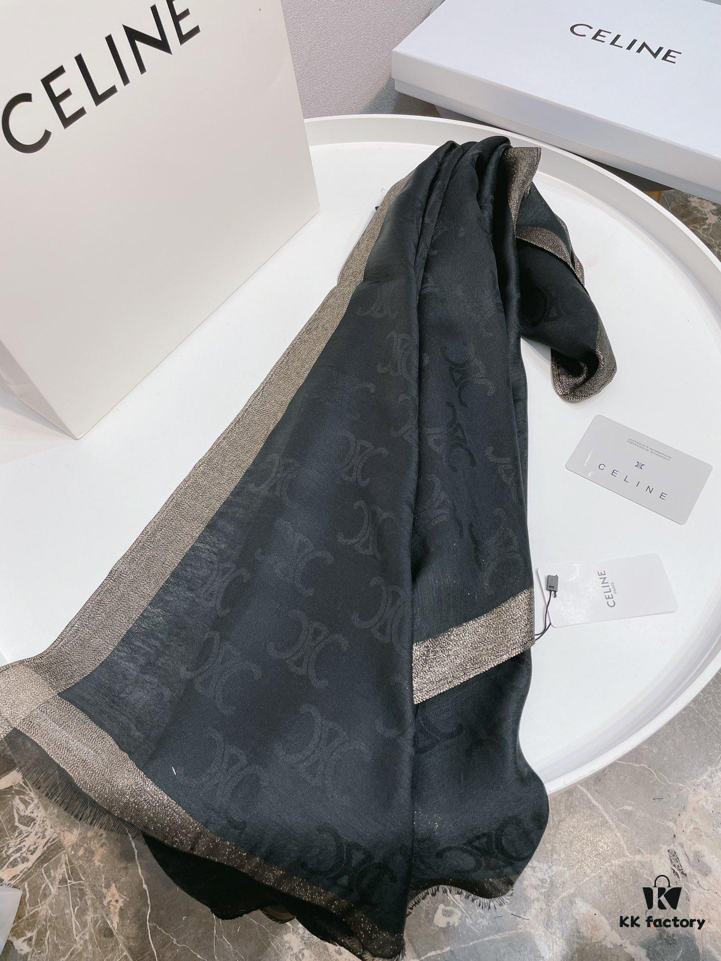 CELINE Limited Edition Gold Thread Collection Arrival 💋💋 Subtle Shimmer Effect, Exuding Luxury with Excellent Texture and Supreme Tactile Comfort, Showcasing Refined Simplicity in Design